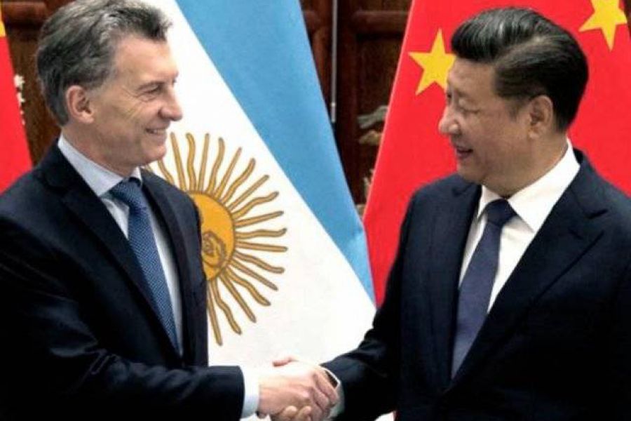 Macri en China - Foto Presidencia
