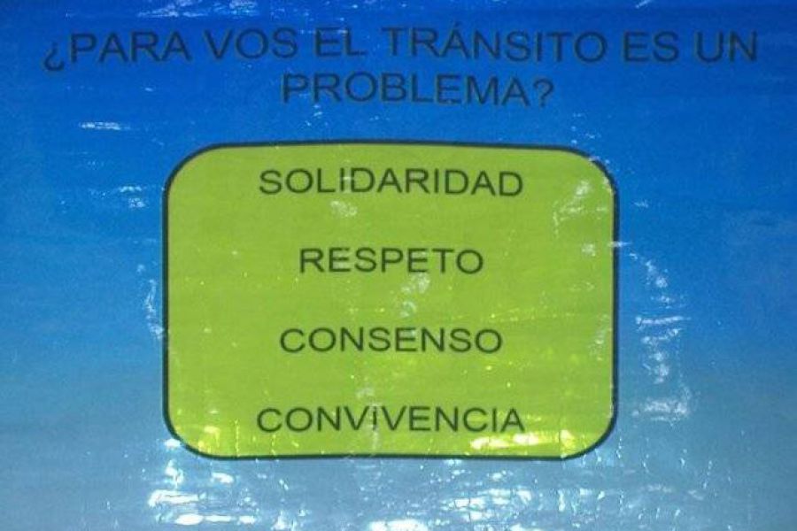 Jornadas de Seguridad Vial - Foto Comuna de Franck