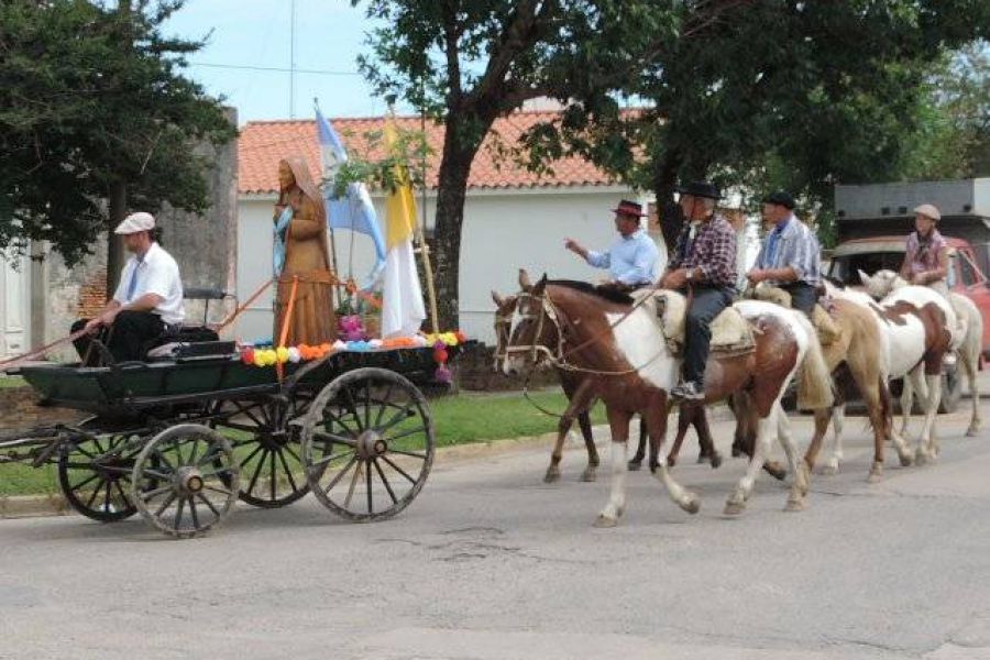 Cabalgata por la Fe y Union de los Pueblos - Foto FM Spacio