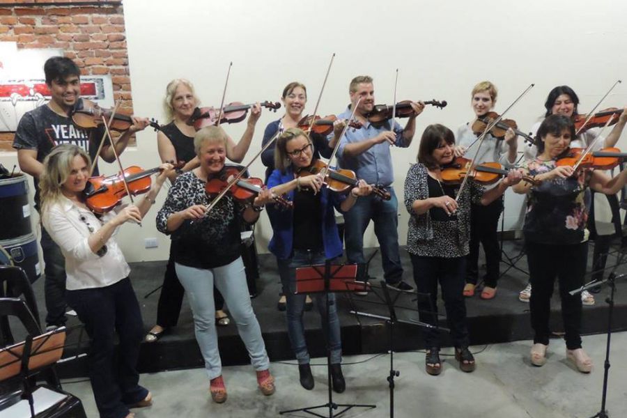 Muestra de Violin - Foto Comuna de Franck
