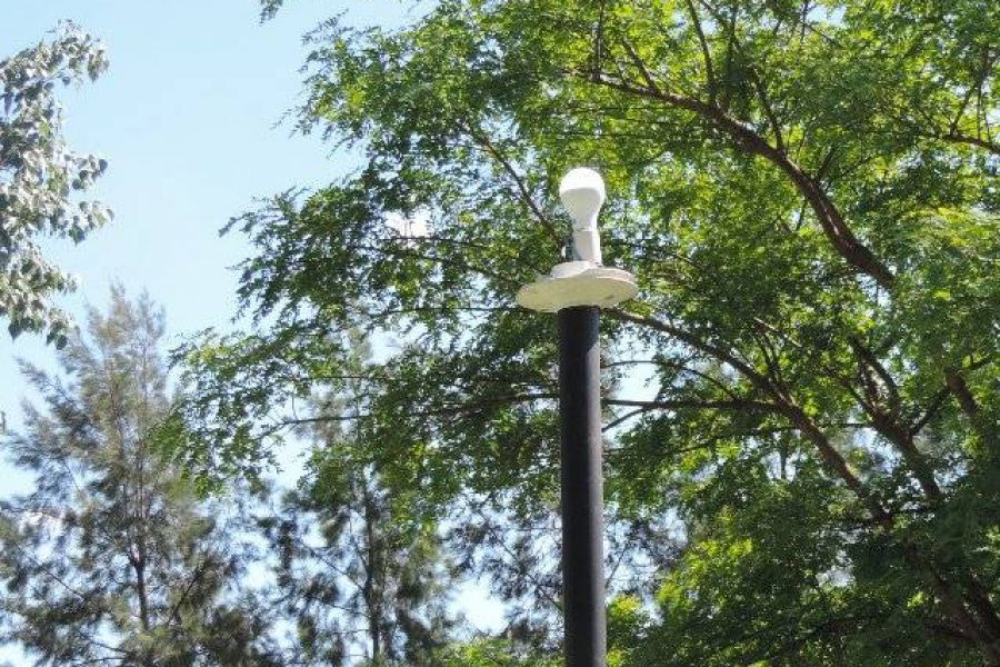 Vandalismo en Barrio Federal - Foto FM Spacio