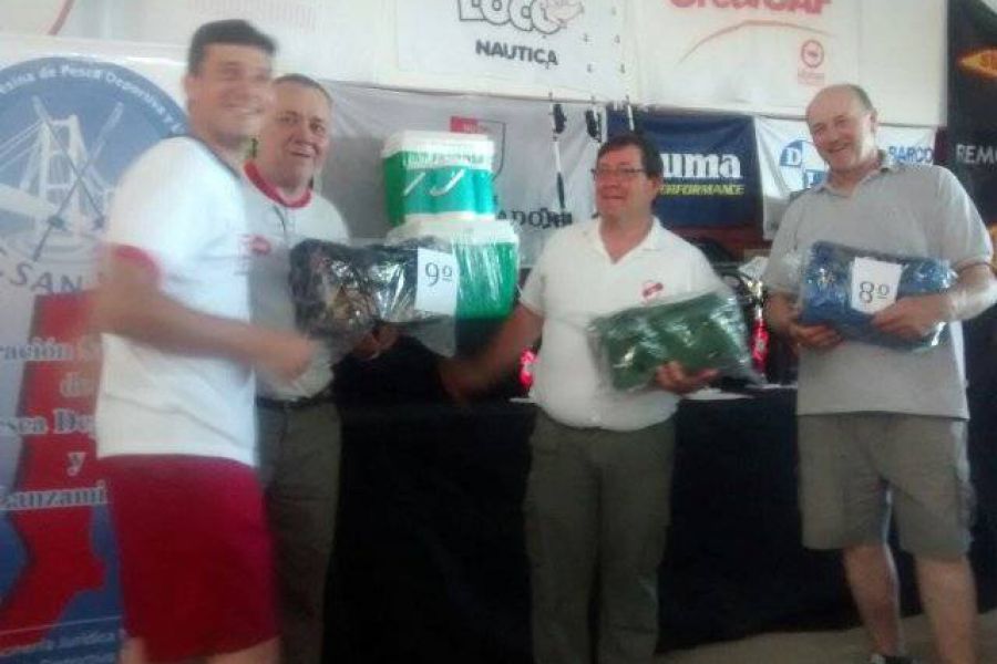 Ganadores Torneo del Bagre - Foto FM Spacio