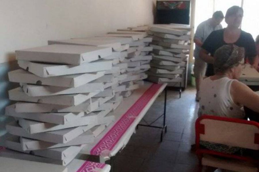 Venta de pizzas - Circulo Italo Argentino Franck