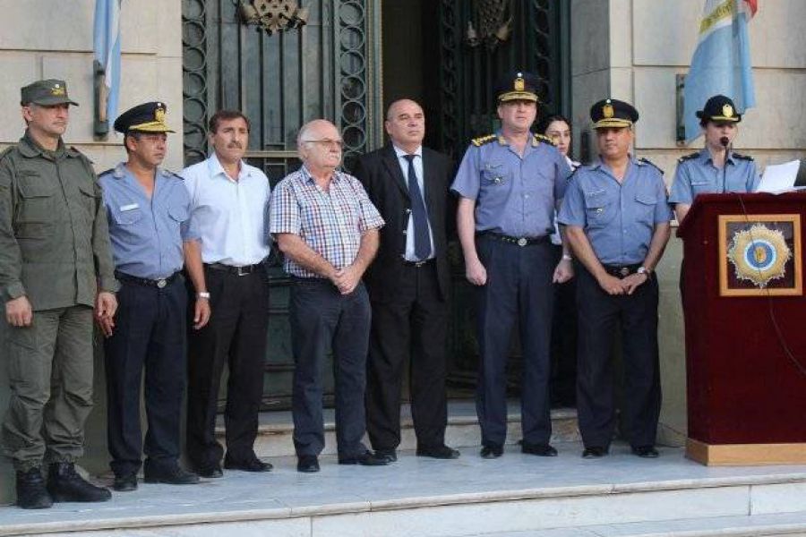 Entrega de motos Policiales - Foto Prensa GSF