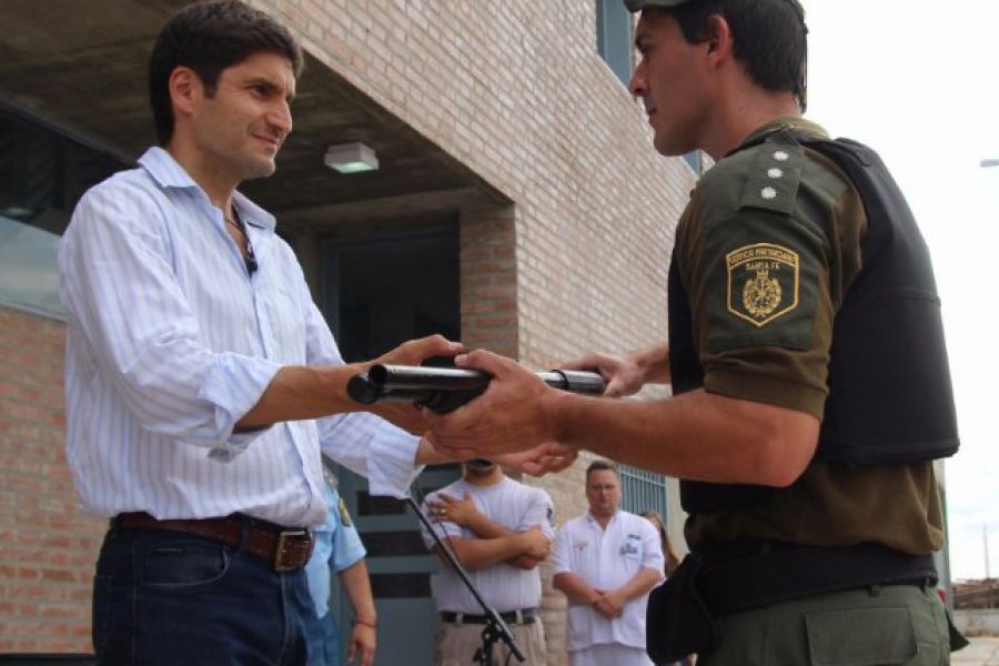 Pullaro en Penitenciaria - Foto Prensa GSF