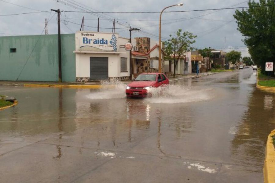 Lluvias en Franck - Foto FM Spacio