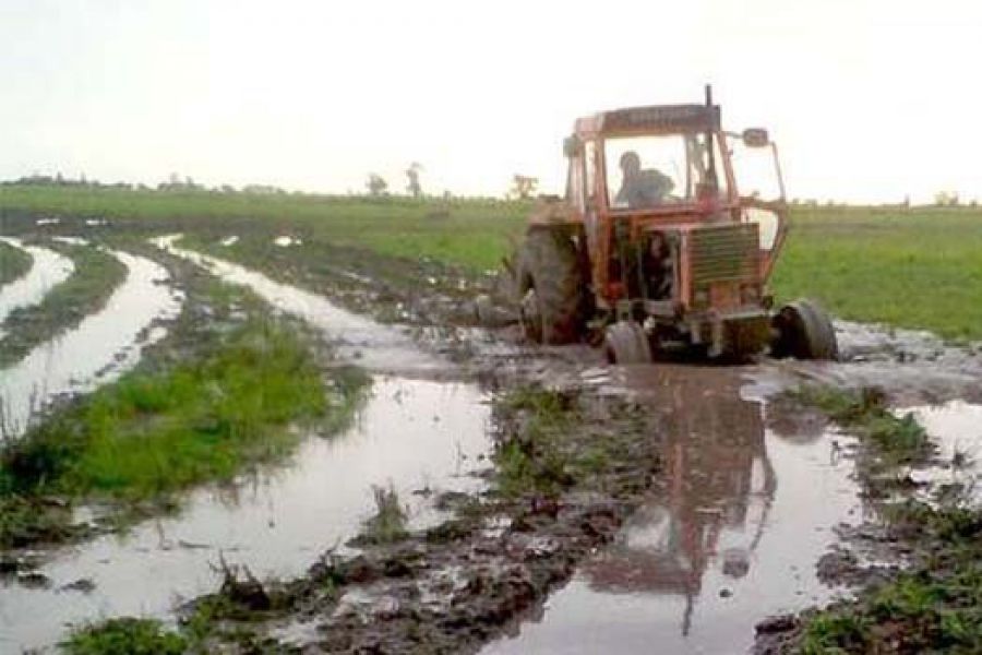 Inundaciones en campo