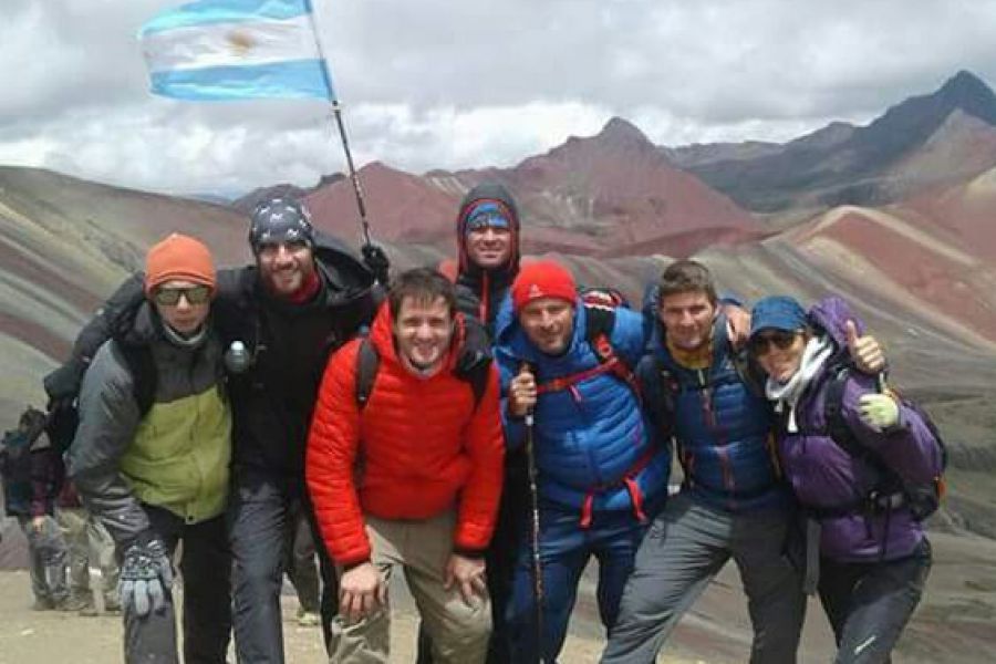 Cristian Costamagna en Machu Picchu