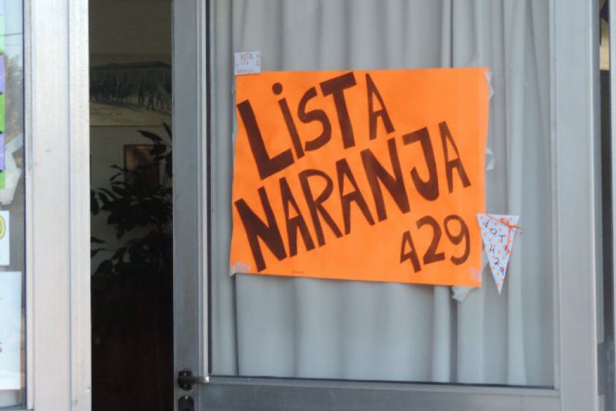 Lista Naranja - Foto FM Spacio