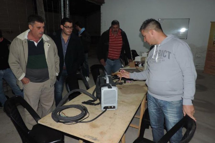 Taller de soldadura - Foto Comuna de Franck