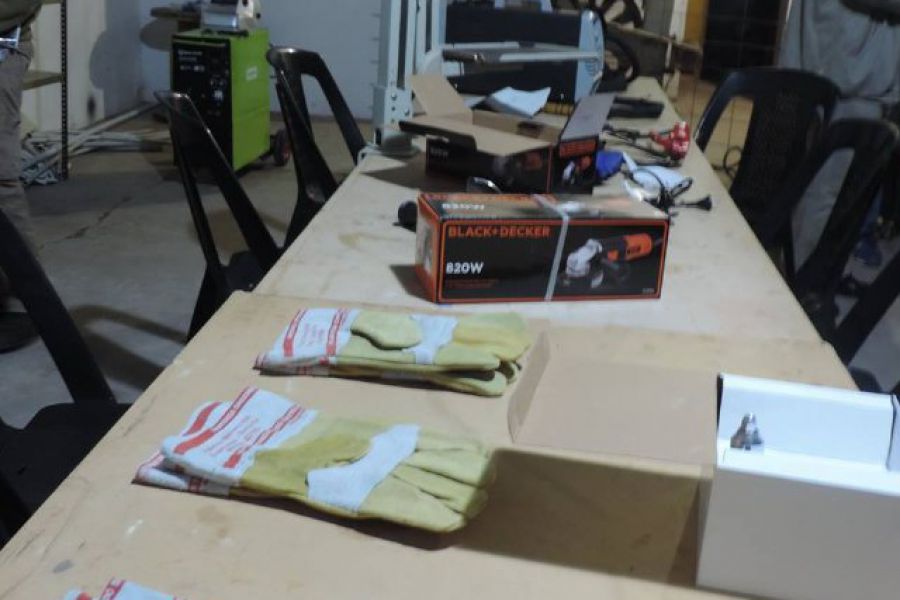 Taller de soldadura - Foto Comuna de Franck
