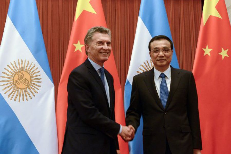 Macri en China - Foto Telam