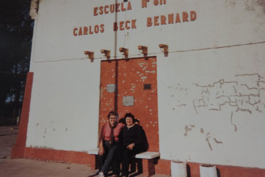 Recuerdo de la Escuela Rural Nº 811 - Foto Raquel Theiler