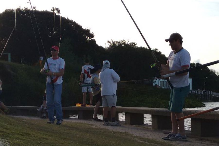 Pesca desde costa CAF - Foto Sebastian Maurer