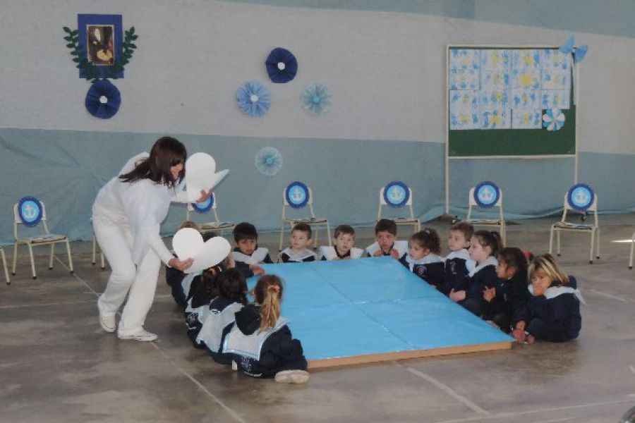 Dia de la Bandera en el Jardin - Foto FM Spacio