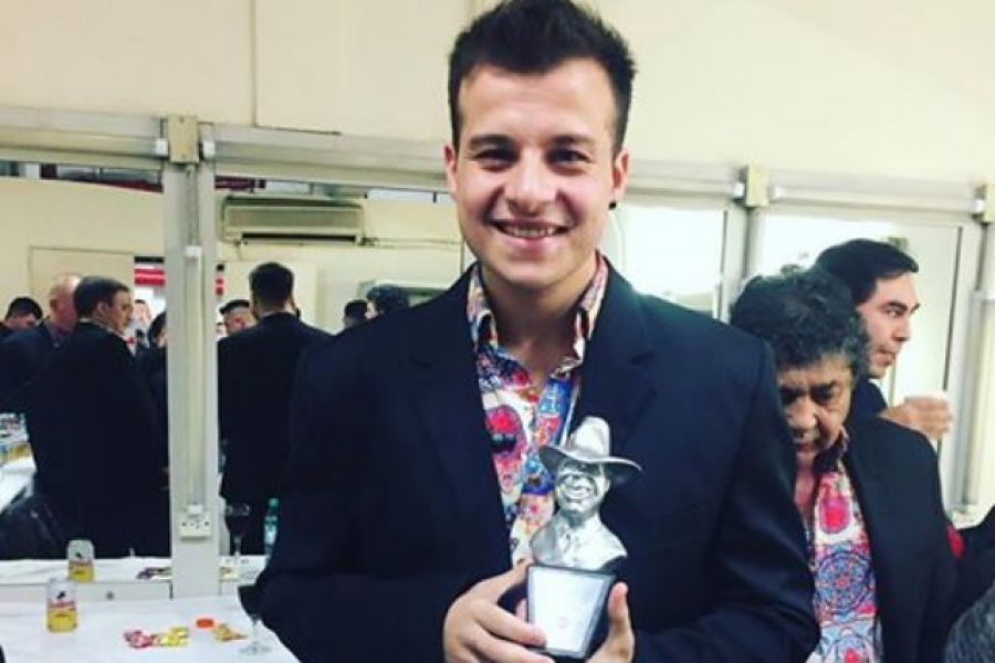 Darien Grenon - Premio Gardel 2017 - Los Palmeras