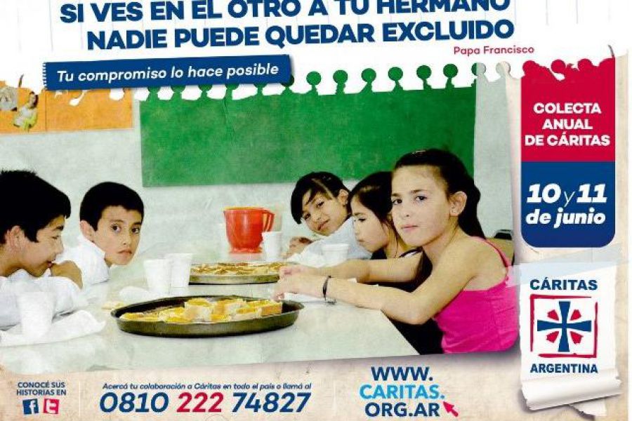 Afiche Colecta Caritas