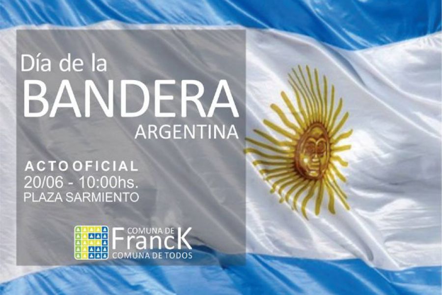 Dia de la Bandera - Imagen Comuna de Franck