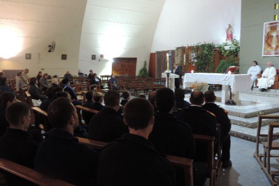 Dia del Bombero Voluntario en Franck - Foto FM Spacio