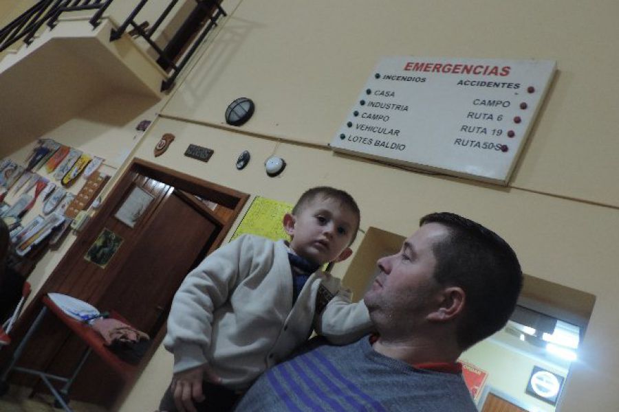 Dia del Bombero Voluntario en Franck - Foto FM Spacio