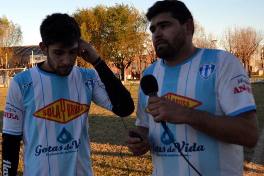 Agustin Palombarini y Cristian Michlig - Foto FM Spacio