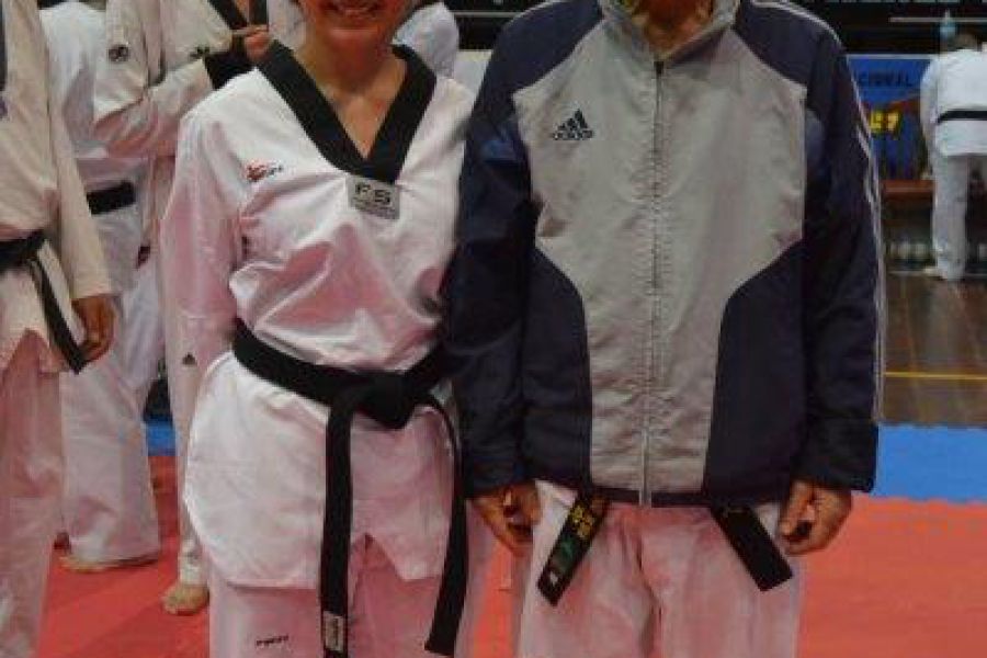 Jenifer Moyano y Han Chang Kim