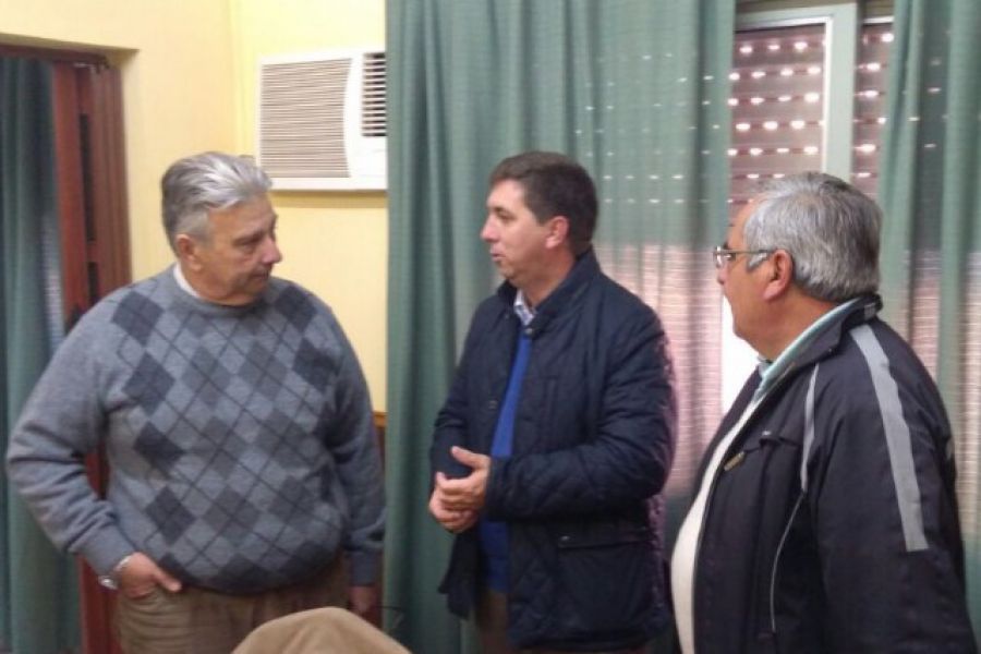 Pirola con Gatti en Sarmiento