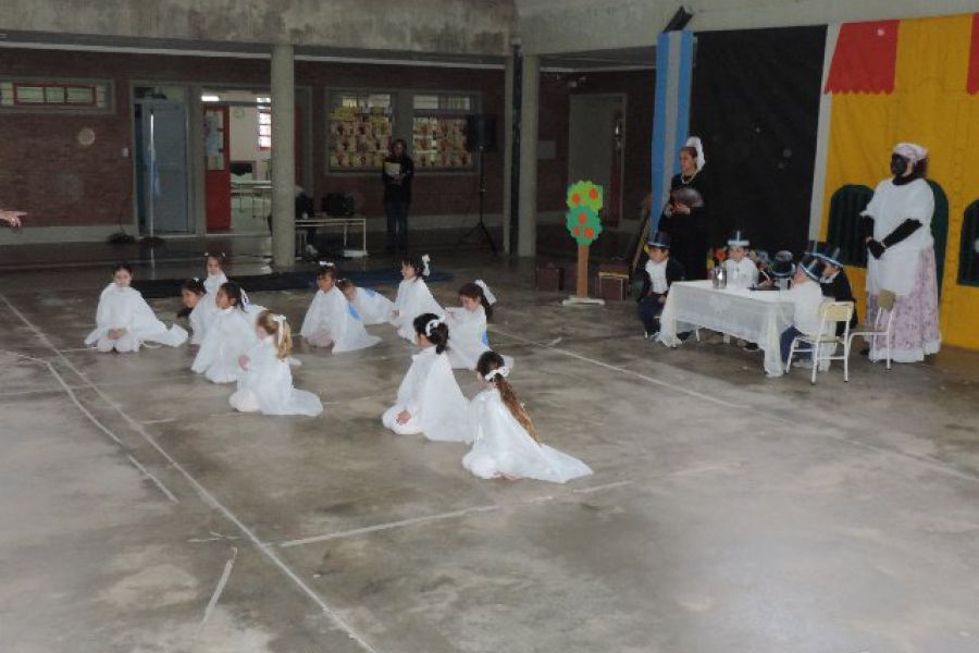 Acto Patrio del Jardin 124 - Foto FM Spacio