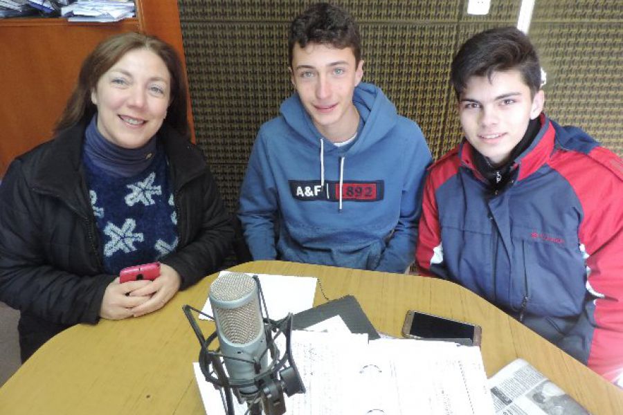 Tardini con Vanhalst y Martin - Foto FM Spacio