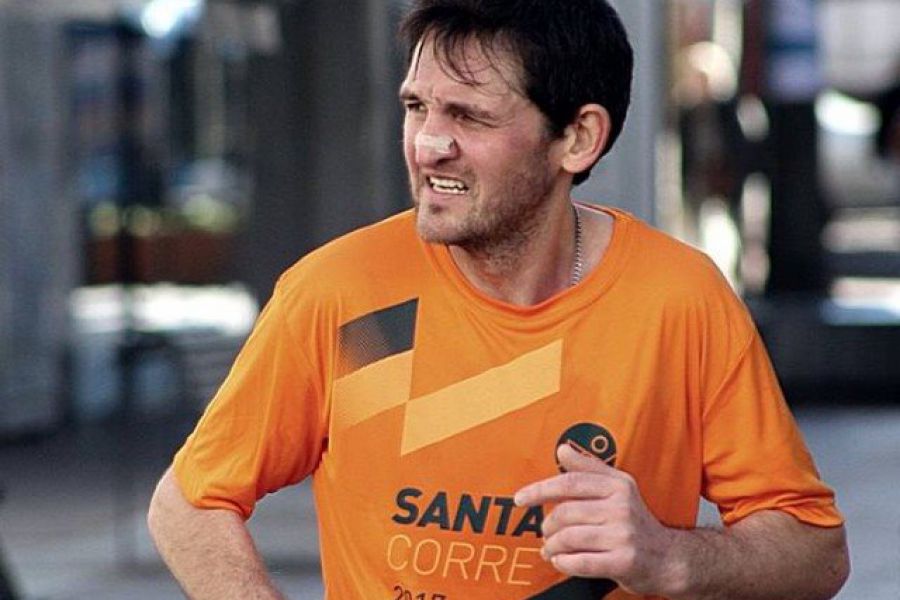 Gaston Perren en Santa Fe Corre