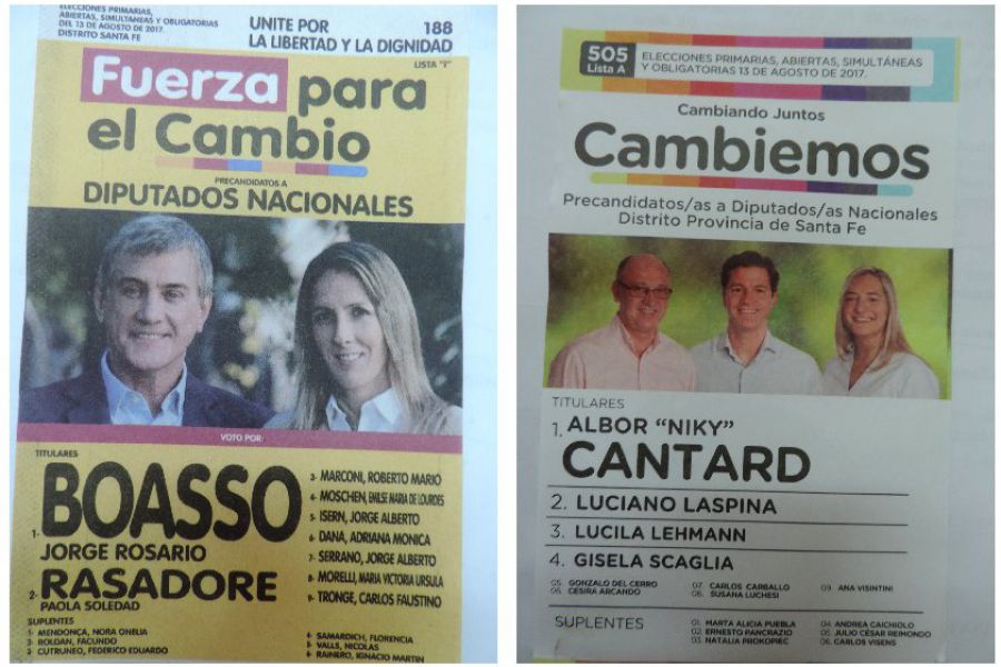 Boletas Cambiemos - Imagen FM Spacio