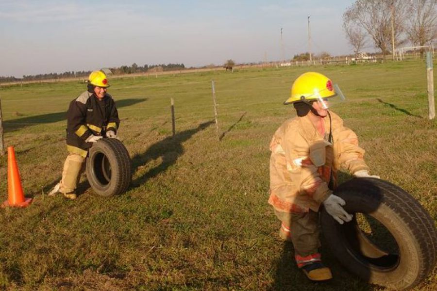 Encuentro de Cadetes - Foto Bomberos Franck