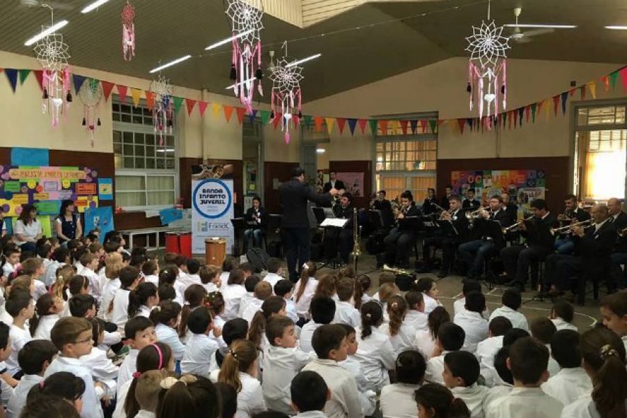 La Banda hace Escuela - Foto Comuna de Franck