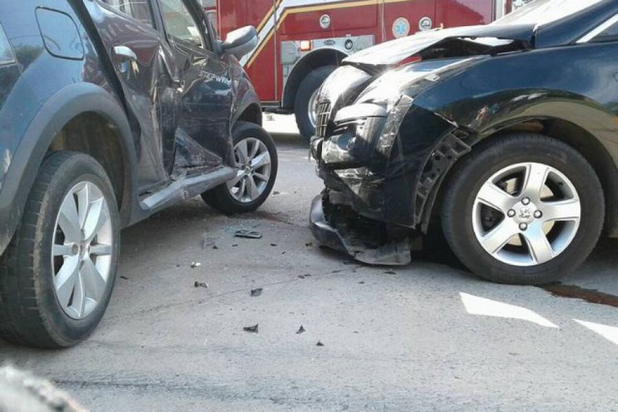 Accidente de transito - Foto Bomberos Voluntarios