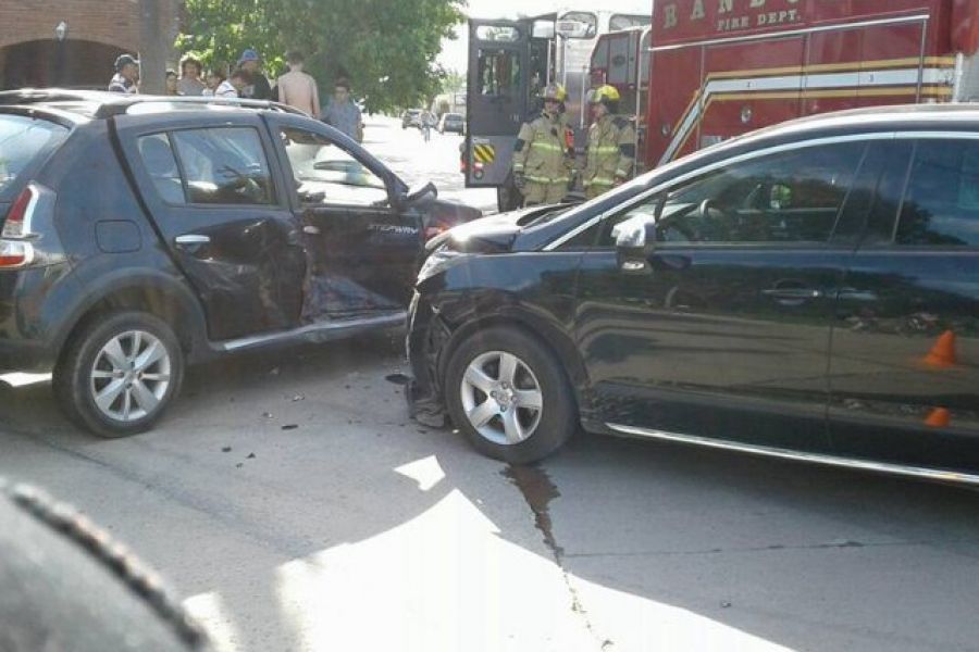 Accidente de transito - Foto Bomberos Voluntarios