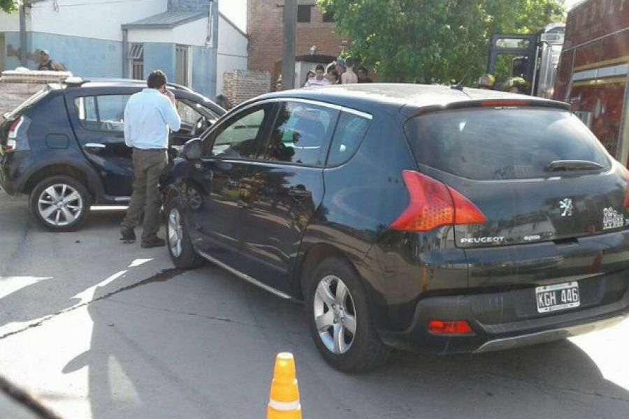 Accidente de transito - Foto Bomberos Voluntarios