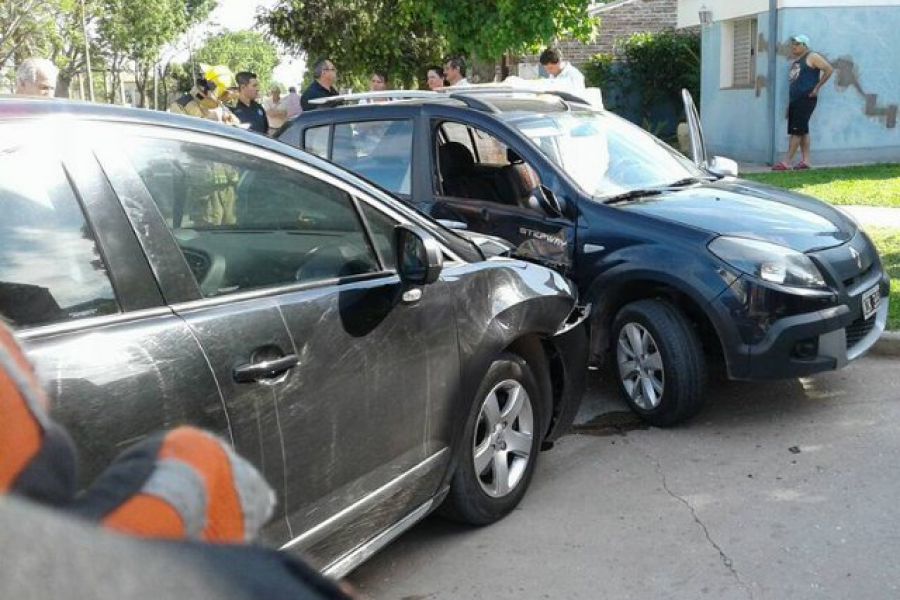 Accidente de transito - Foto Bomberos Voluntarios