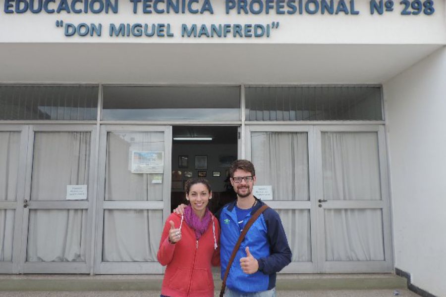 Luci y Matias - Foto FM Spacio