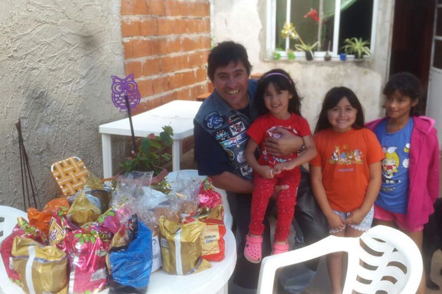 Franckino solidario en San Nicolas