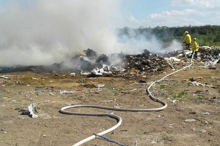 Incendio - Foto Bomberos Voluntarios