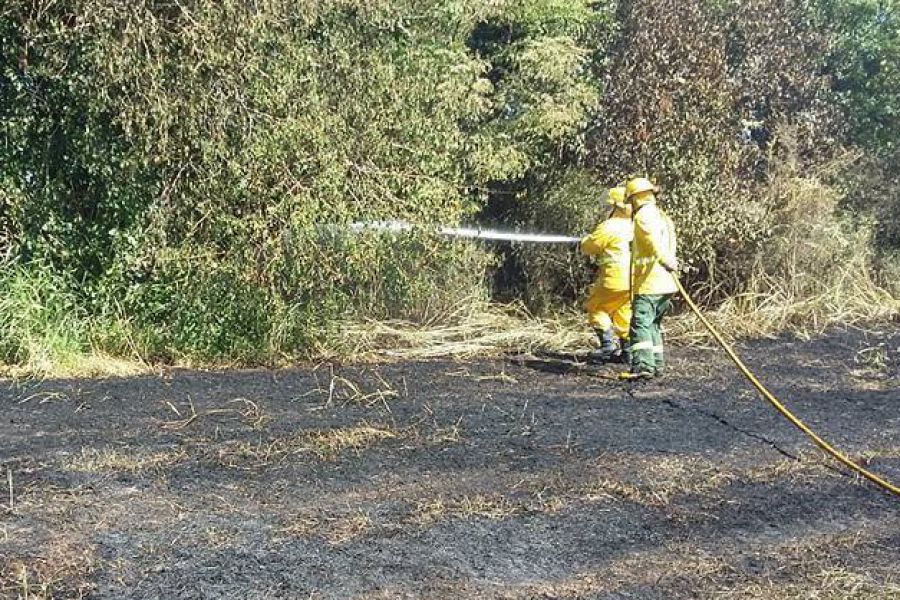 Incendio - Foto Bomberos Voluntarios