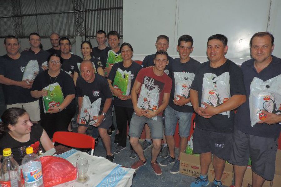 Despedida Bomberos Voluntarios - Foto FM Spacio