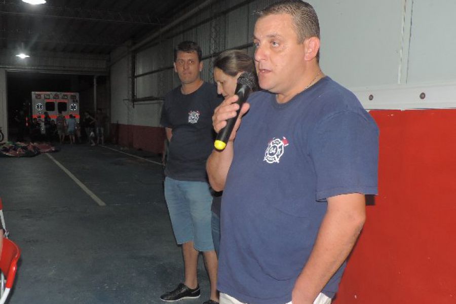 Despedida Bomberos Voluntarios - Foto FM Spacio