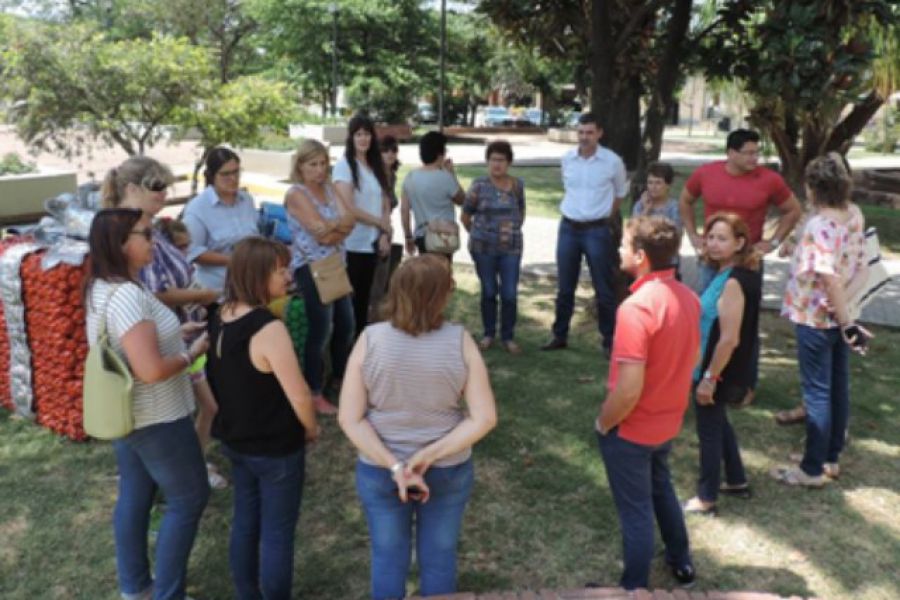 Agasajo a Recreando - Foto Prensa Comuna de Franck