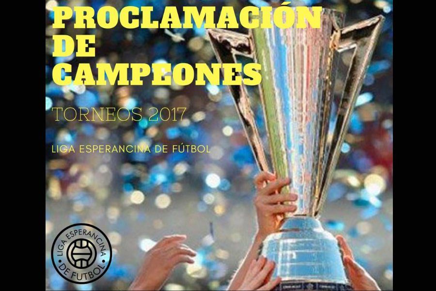 Proclamación de Campeones en Liga Esperancina