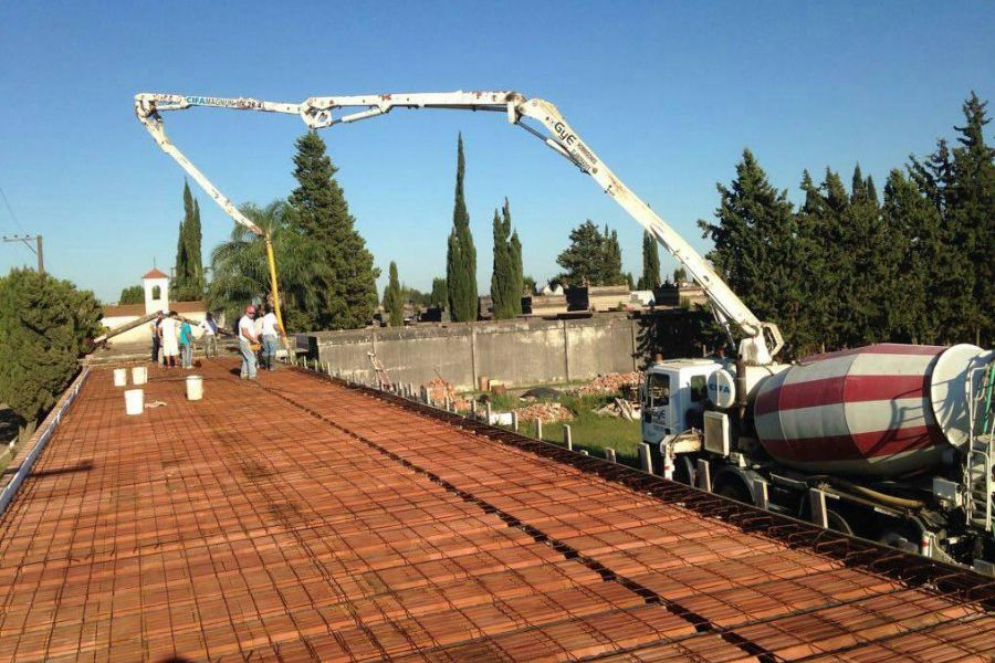 Obras en Cementerio - Foto Comuna de Franck