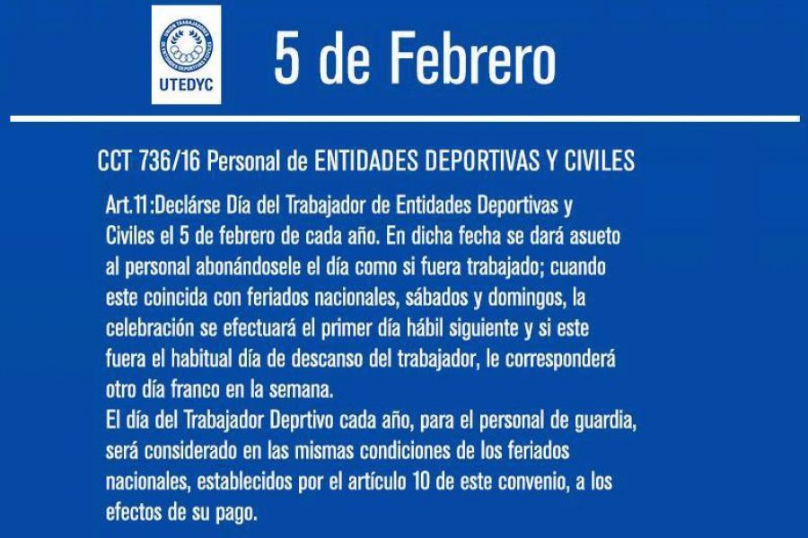 Aviso UTEDYC