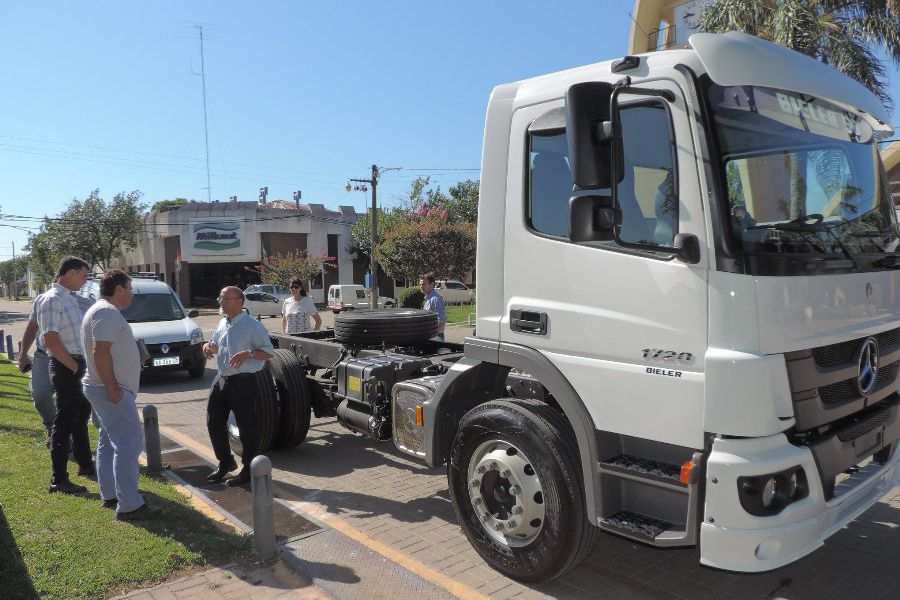 Nuevo camion - Foto Comuna de Franck