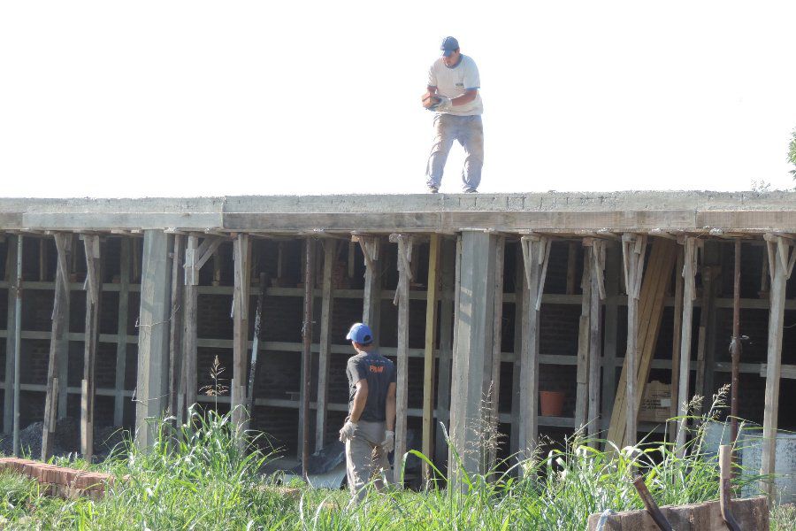 Obras en Cementerio - Foto Comuna de Franck