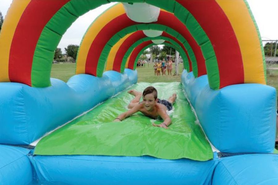 Fiesta del agua en Vacacionarte - Foto Comuna de Franck